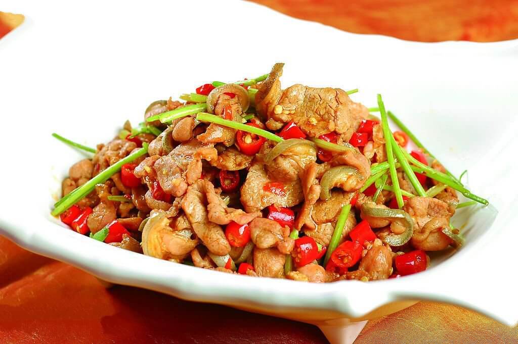 Stir Fried Goat Meat